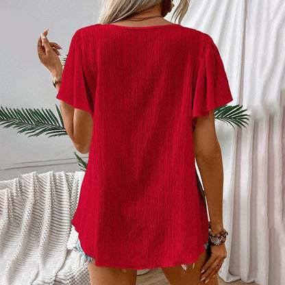 MeadowMosaic Crochet Blouse