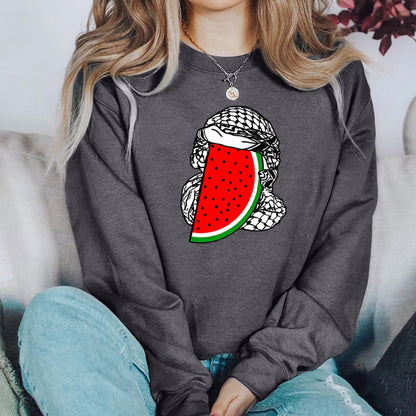 Melona Scarf Print Top