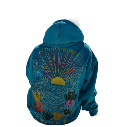 SunWave™ Embroidered Hoodie