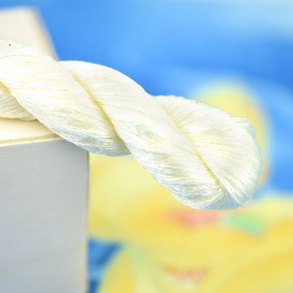 Hand-embroidered Silk Thread Tangled