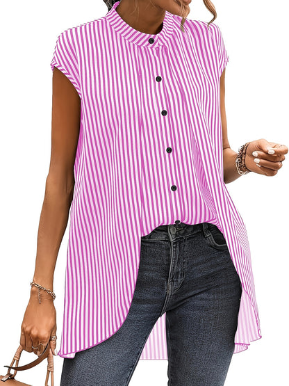 Monochrome Muse Layered Shirt