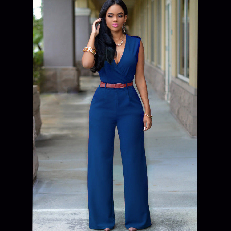 Élan Nova Belted Suit Set