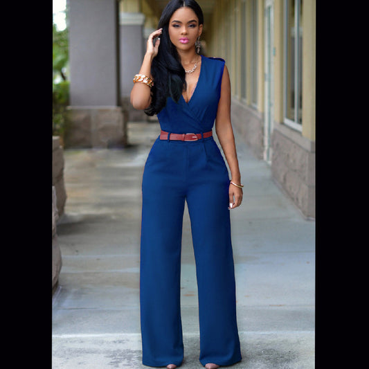 Élan Nova Belted Suit Set