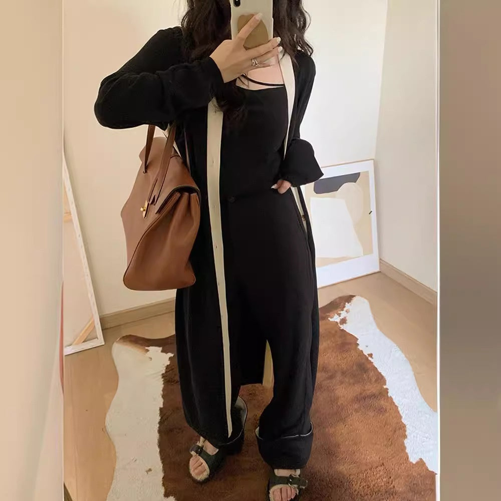 NoireLuxe Knit Drape