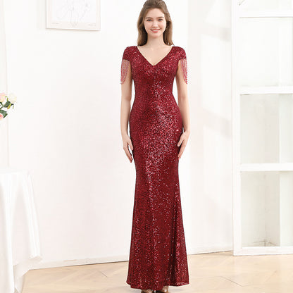 Lunavelle GlimmerSilk Gown