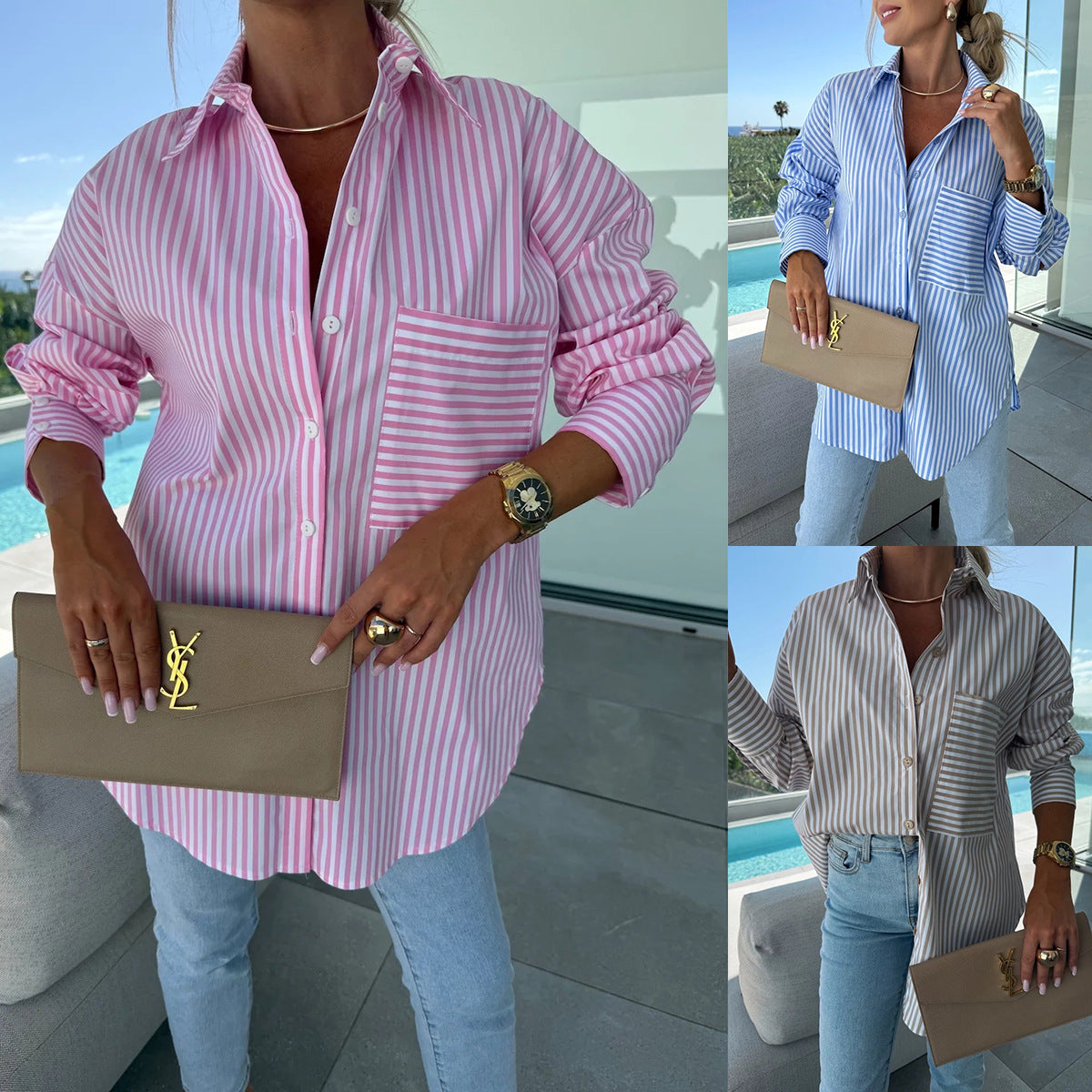 LineaVibe StripeShirt