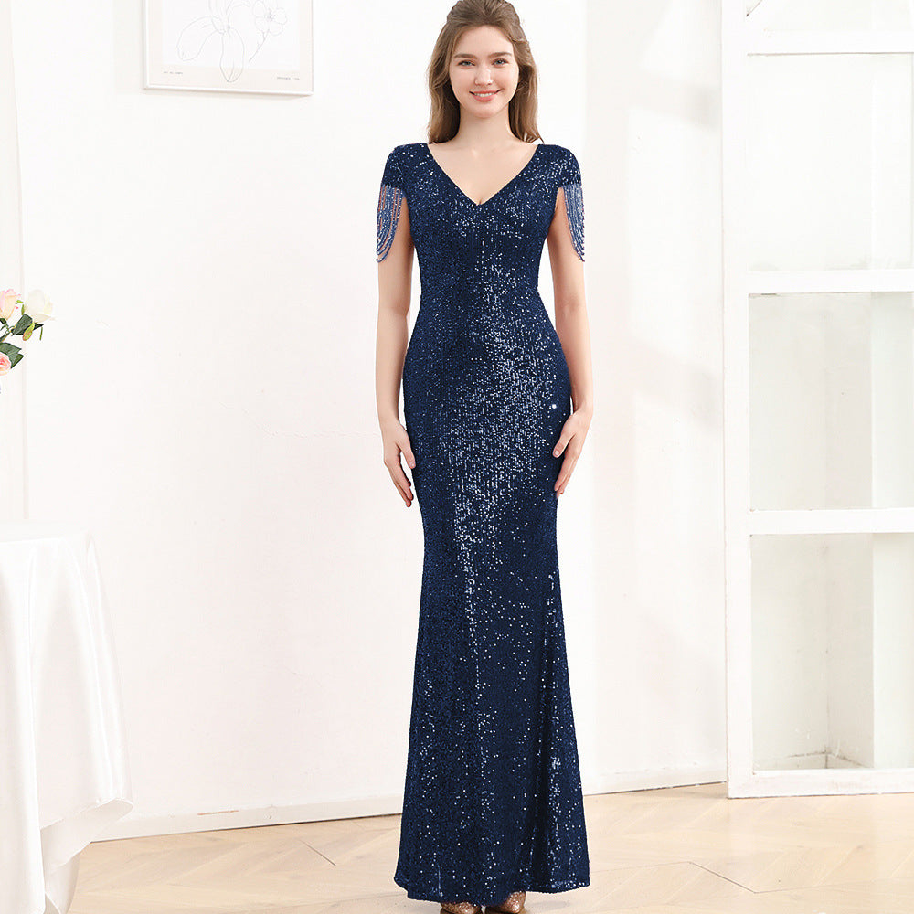 Lunavelle GlimmerSilk Gown