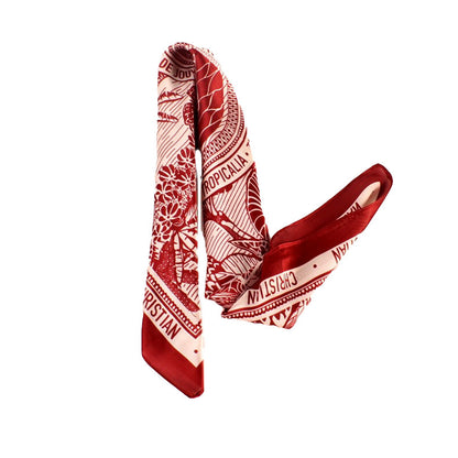 Silk Satin 70x70 Coconut Silk Towel Headscarf