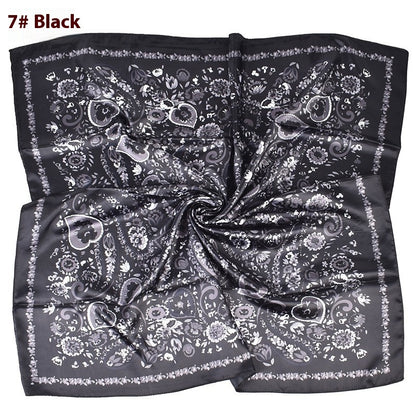 Cashew Printed Silk Scarf Xinjiang Large Kerchief