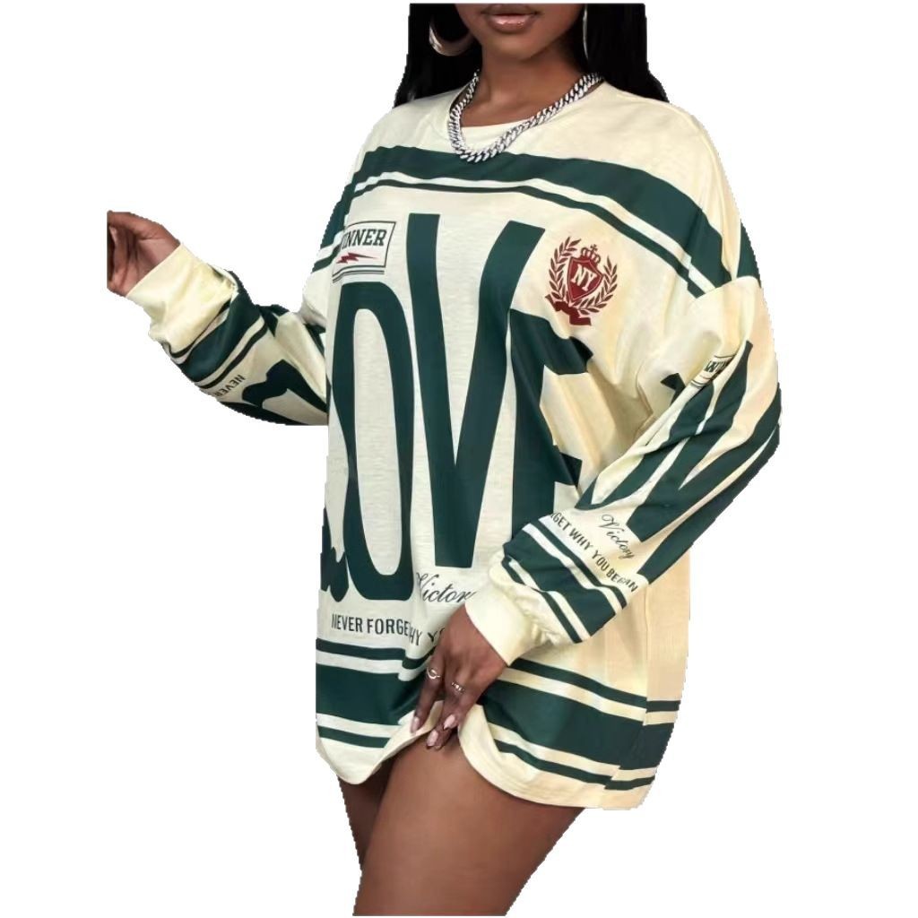 EaseMuse LetterGlow Lounge Tee