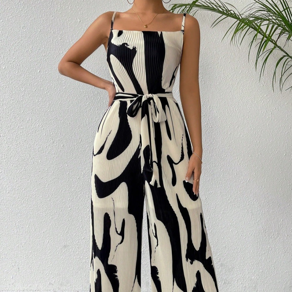 PrintMuse™ Suspender Jumpsuit