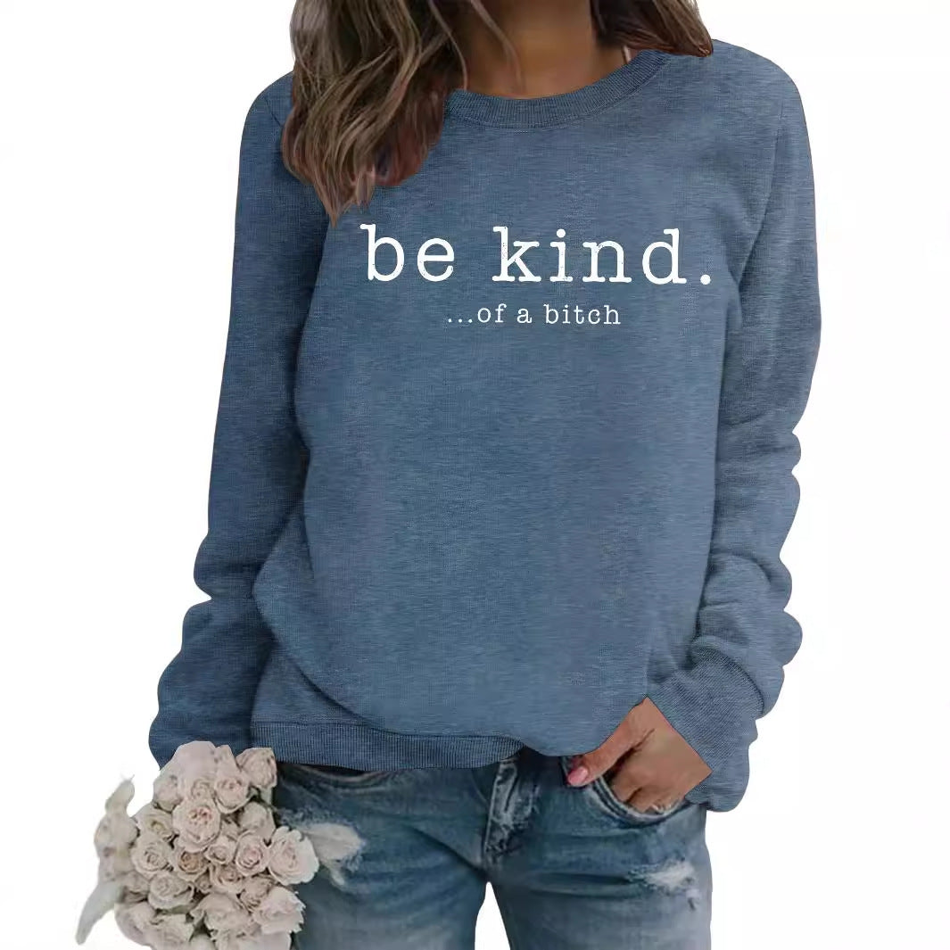 VoguePrint Round Neck Hoodie