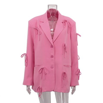 Serenya Bow Coat