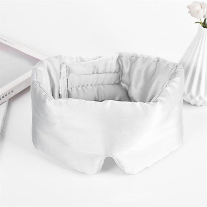 Silk Sleeping Eye Mask Velcro Double-sided Silk