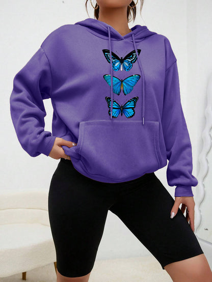 SugarStreet Printed Hoodie