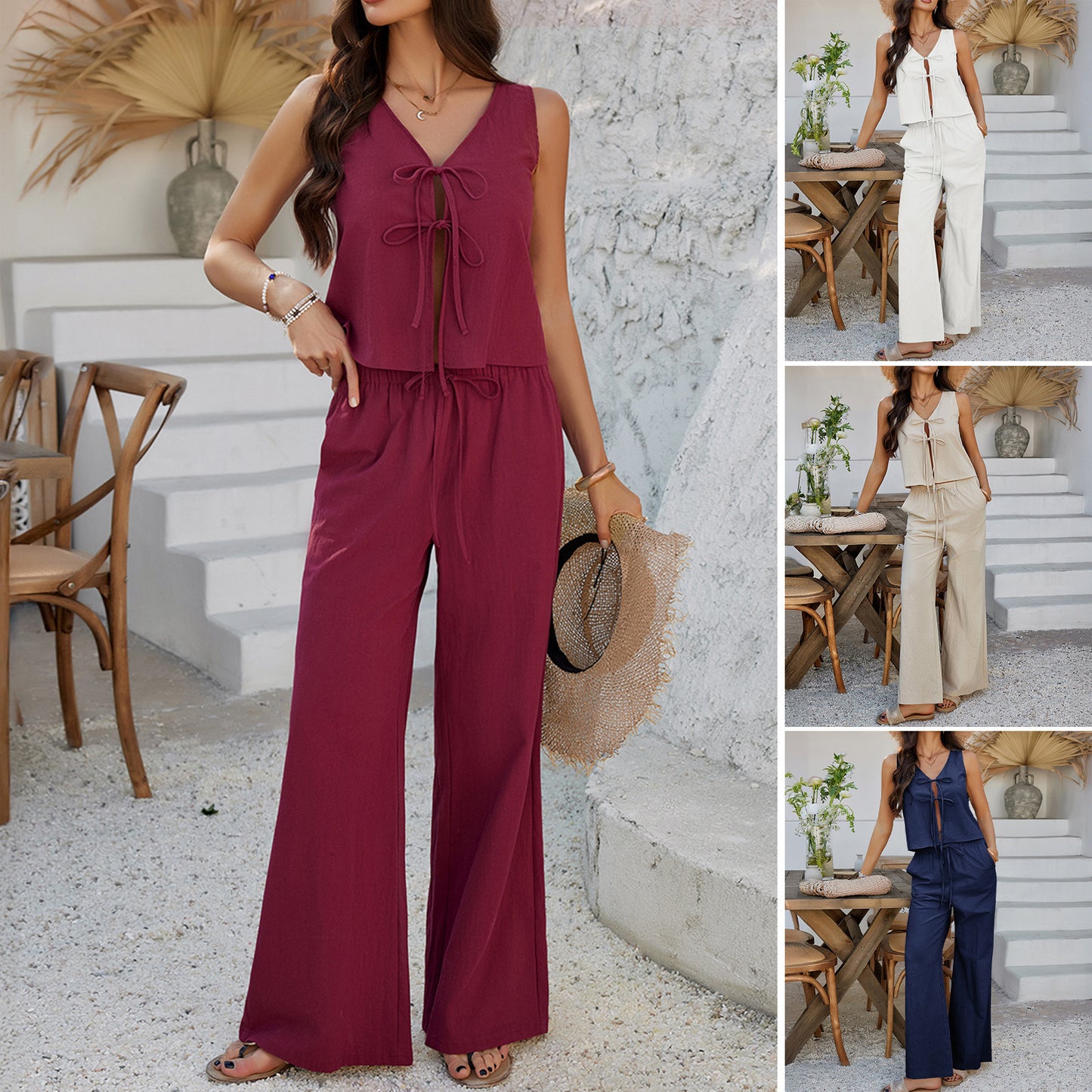 : Solea Coast Lace-Up Set