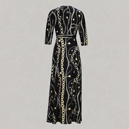 Veralune Grace Belted Maxi Dress