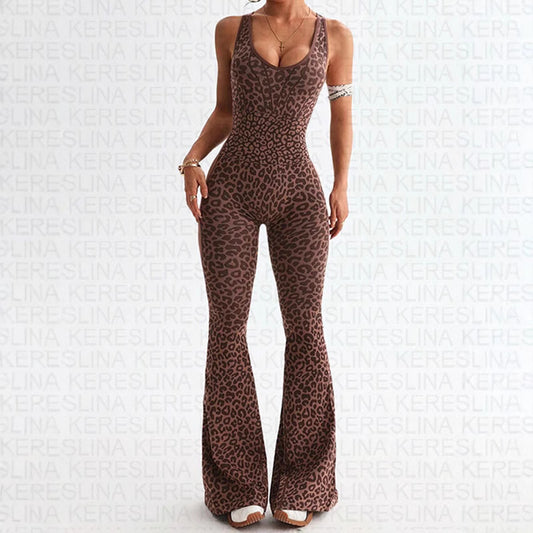The Saffira Wild Halter Jumpsuit