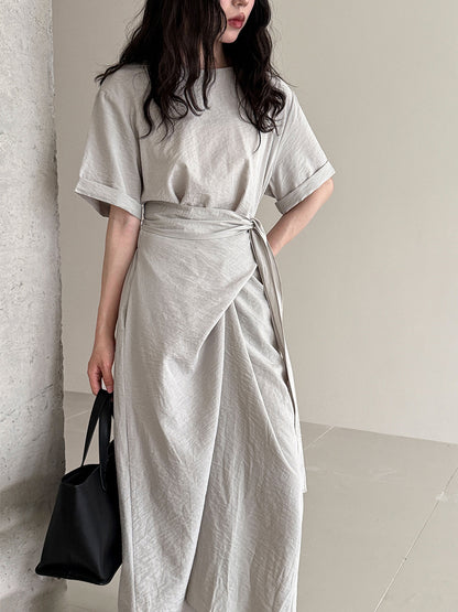 Lyra Edge Cross-Strap Dress