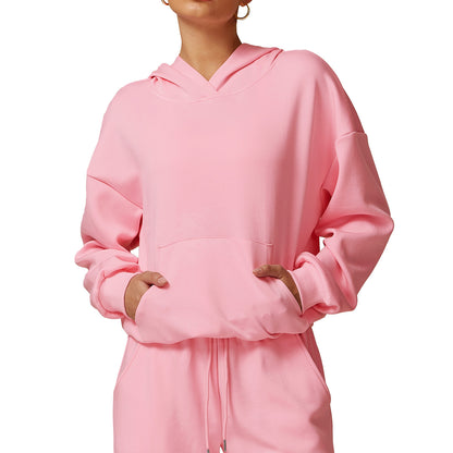 EaseMatch Hooded Sweatshirt Coat