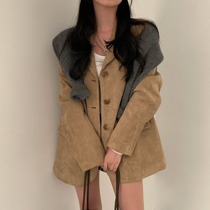 UrbanEase Single-Breasted Blazer