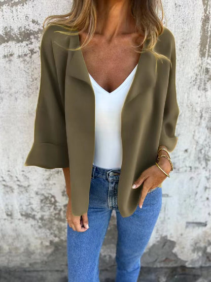 VeluPolo Suede Cardigan