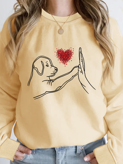 NoirNest Cozy Crew Sweatshirt