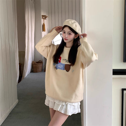 PawCharm Embroidered Knit Sweater