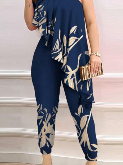 Solstice Flair One-Shoulder Jumpsuit