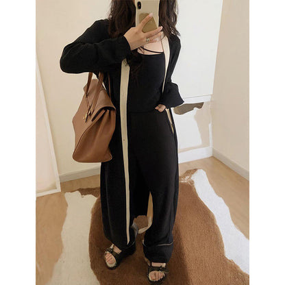 NoireLuxe Knit Drape