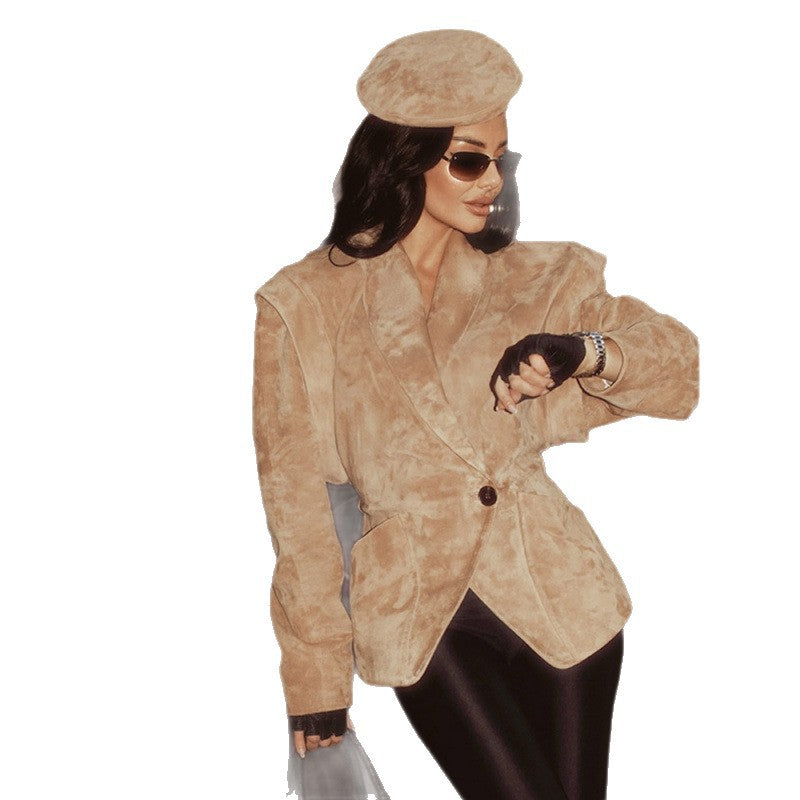 VeluForm™ Sculpted Suede Jacket