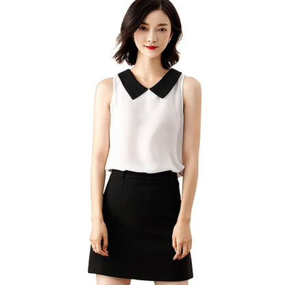 Serenelle Sleeveless Drape Top