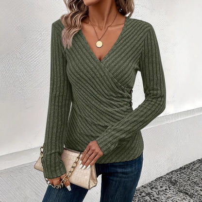 Elaria Ease V-Neck Top