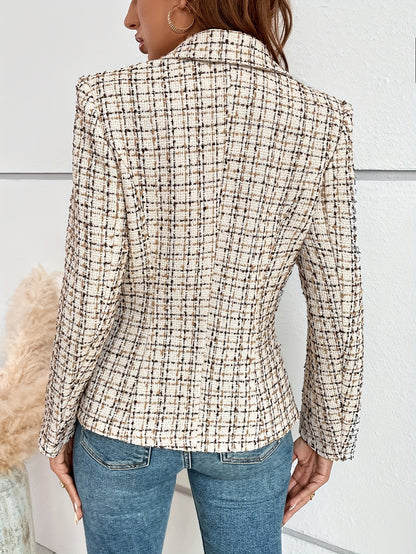 CheckVerve DoubleButton Blazer