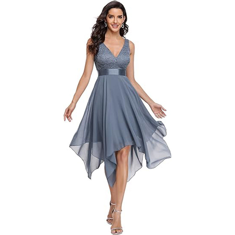Moonlit Mirage Lace Gown