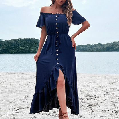 Seraphiva Ruffle Gown