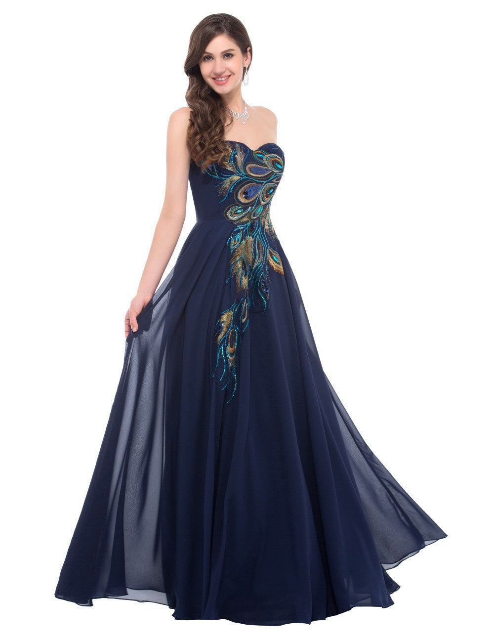 Celestina Plumage Gown