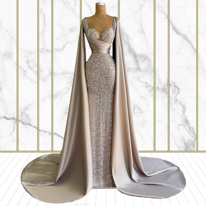Elysian Veil Gown