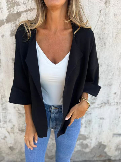 VeluPolo Suede Cardigan