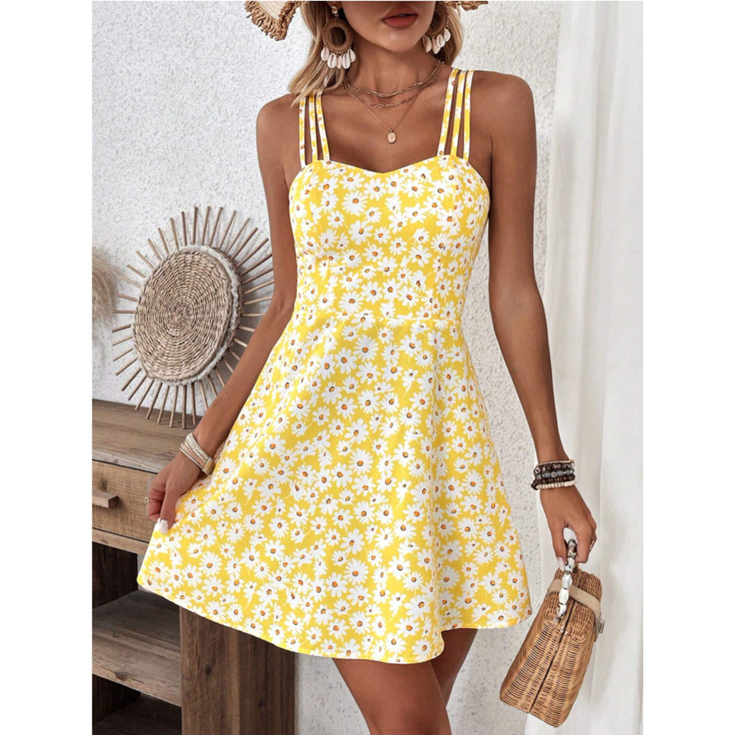 : Sunbeam Glow Printed Dress