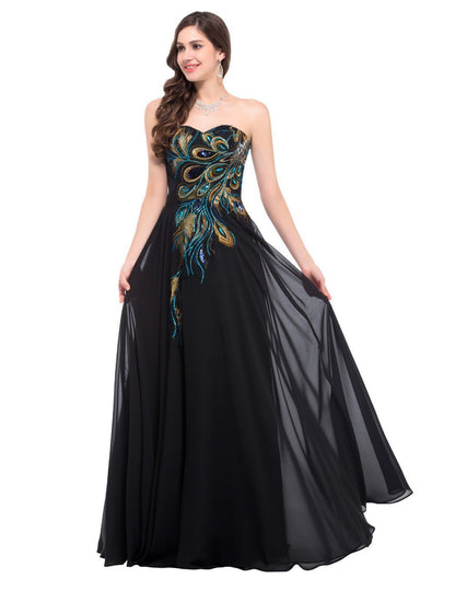 Celestina Plumage Gown