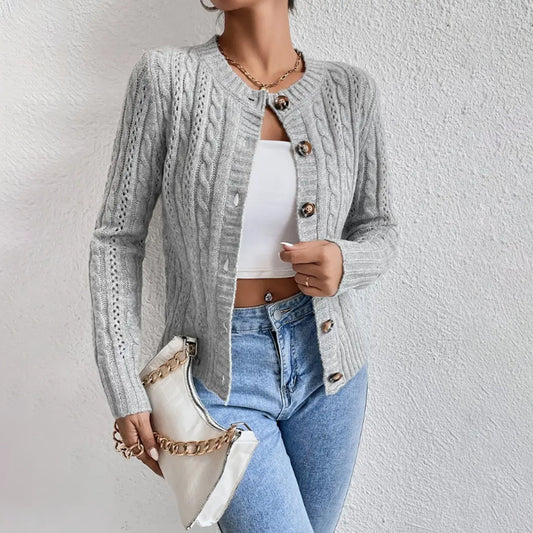 Twistelle Knit Cardigan Coat
