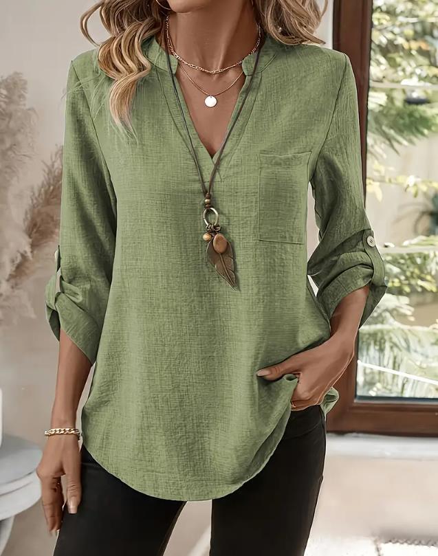 Veloura Ease V-Neck Tee