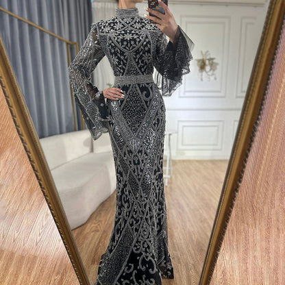 Crimson Reverence Gown