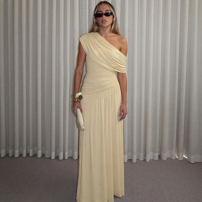 Velaré Asym Pleat Dress
