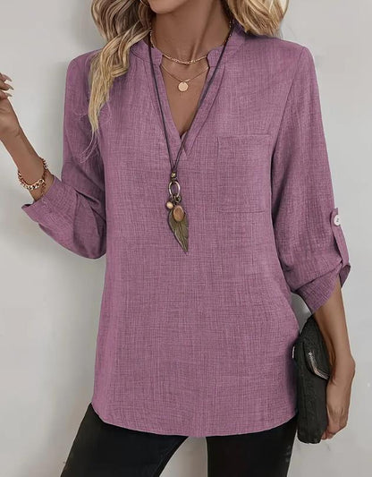 Veloura Ease V-Neck Tee