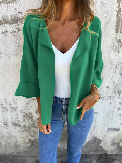 VeluPolo Suede Cardigan