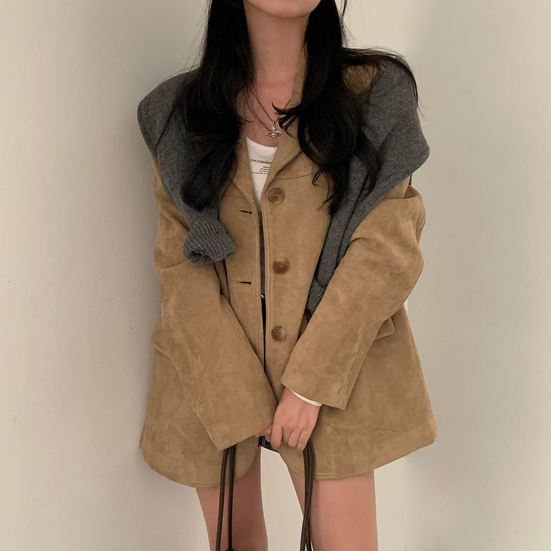 UrbanEase Single-Breasted Blazer