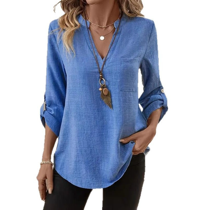 Veloura Ease V-Neck Tee