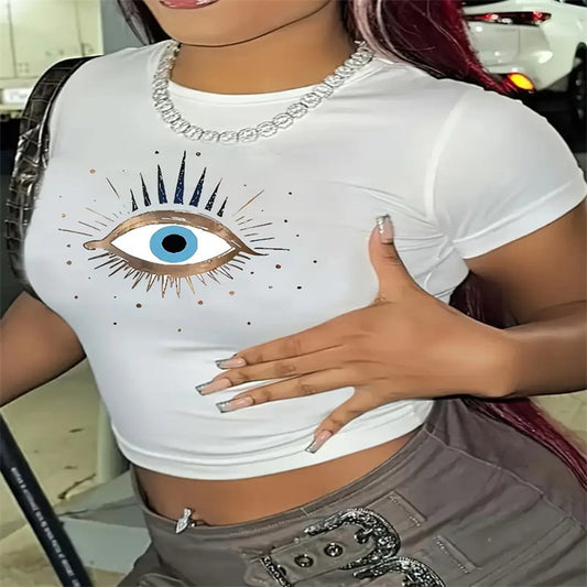 SculptGlow Crop Tee